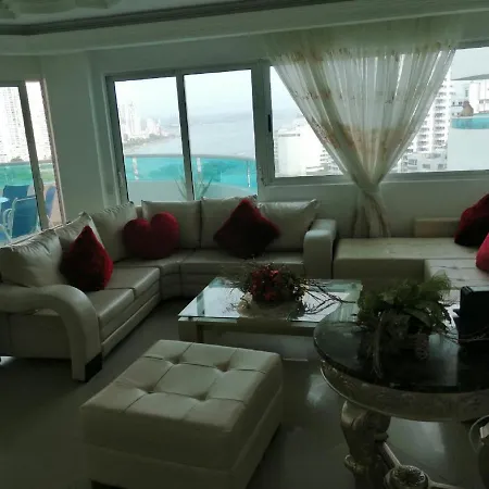 Lodge 3P15-Z Penthouse In Cartagena Facing The Sea Cartagena